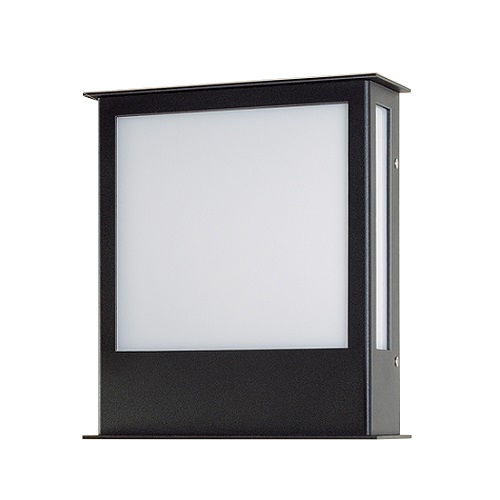 Aplique 2x E27 de aluminio para interior con acrílico modelo Bamboo